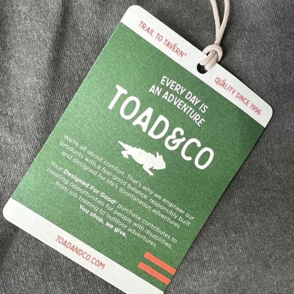 TOAD&CO NWT Sequoia Fringe Short TOAD & CO size 6- Olive -‎ organic cotton - Picture 7 of 9